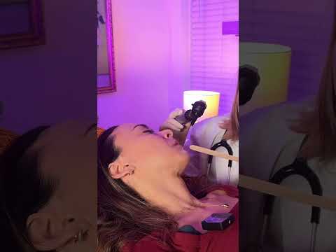 ASMR Stomach Examination 🩷 #asmr #asmrrealperson #asmrmedical #asmrtingles #asmrsounds