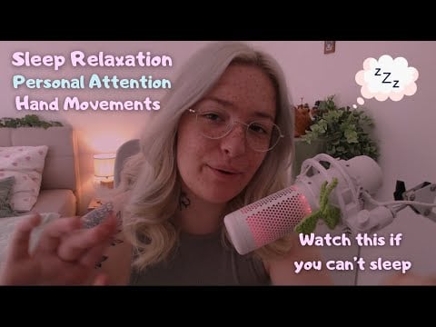 ASMR Sleep Relaxation | Clicky Whisper, Positive Affirmations, Personal Attention