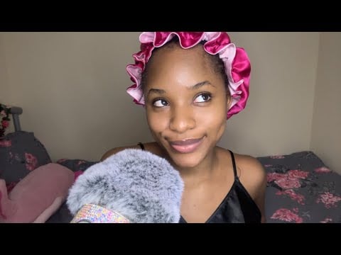 ASMR Gum Chewing ✨ Whispering (reporting myself to you) 
