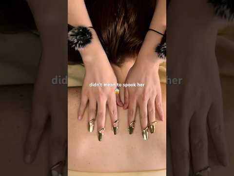 ASMR massage with new tools 🔥
