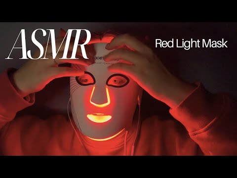 ASMR | Red light mask sounds