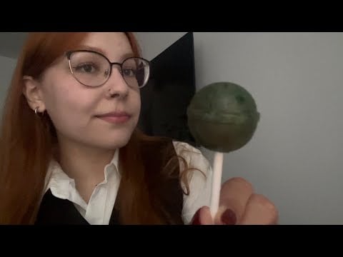 asmr - lollipop and finger licking (no talking) 💛