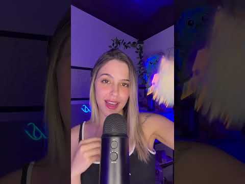 FAZENDO ASMR ENQUANTO VOCE COMENTA COMO SE VOCÊ FOSSE MINHA VÓ