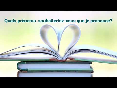 Asmr français Quels prénoms souhaiteriez-vous que je vous prononce ?