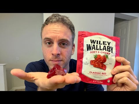 ASMR Eating Red Licorice