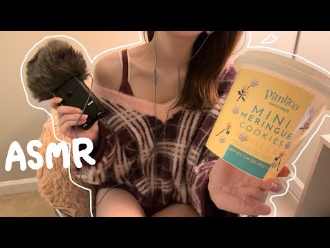 ASMR｜Meringue Cookies Eating Sounds（No talking）