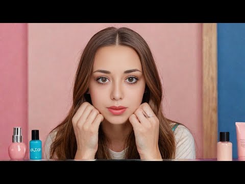 Makeup Sounds ASMR No Talking & Brushing (Relaxing)