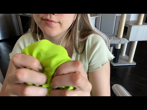 ASMR Green Triggers for St. Patty's Day 🍀🍃💚