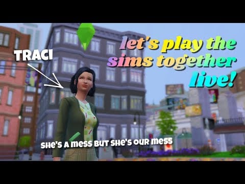 Sims ASMR 🤡 I slowly descended into madness and made my sim into a literal clown 🤡