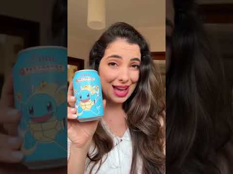 REFRIGERANTE DO POKÉMON - sabor queijo e sal 🧀 #shorts