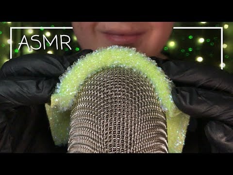 ASMR Intense Sponge & Crinkle Sounds! 💚 (No Talking)