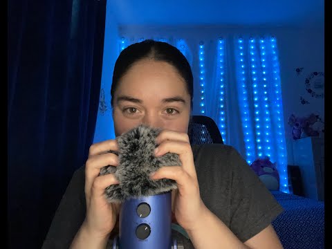 Fluffy Mic Scratching and Super Up-close Whispers | ASMR tingles!