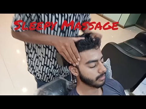 Top Class Head and face massage 💆‍♂️ 👌 by energetic boy 👏