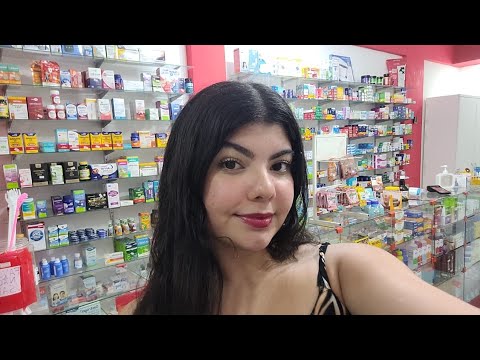 ASMR NA FARMÁCIA: Sons de embalagens, itens de higiene e caixas 🛍️🧴📦