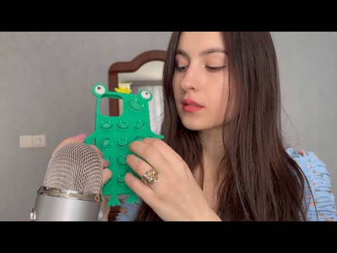 Asmr 100 green triggers in 1 minute