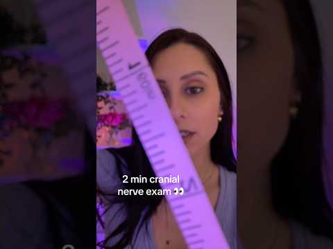 Do you like cranial nerve exams? #asmr #relax #asmrforsleep #personalattentionasmr