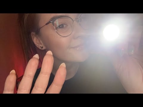 ASMR Quick Cranial Nerve Exam | 10-Minute Fast & Relaxing Personal Attention