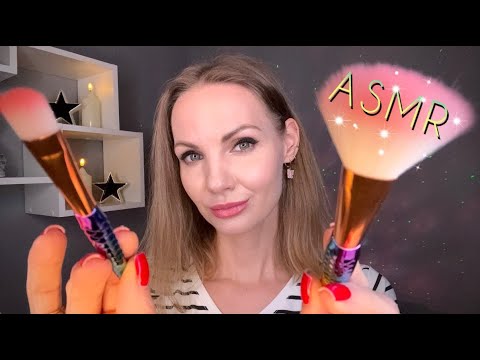 АСМР, Нежно Убираю Пылинки с Лица, близкий шепот / Gentle ASMR