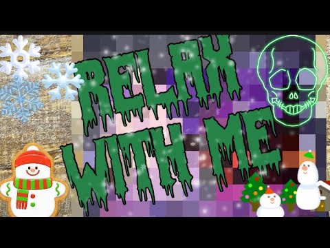 ASMR Visual & Sound Triggers:  A Merry New World Sticker  Puzzle #701