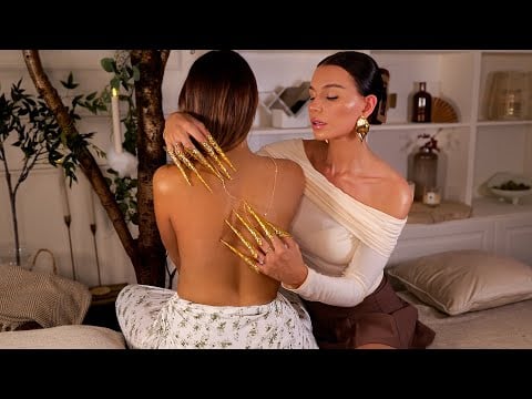 ASMR Gentle & Sleepy🌛Back Tracing Real Person ASMR For Sleep 😴