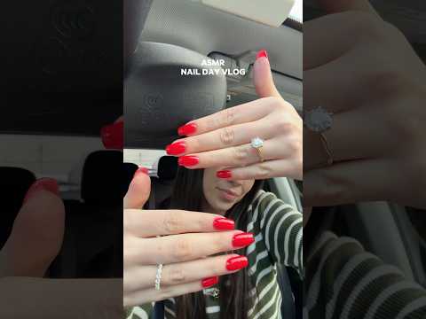 ASMR NAIL DAY VLOG ❤️‍🔥 #asmr #whispering #voiceover #nails #nailvlog
