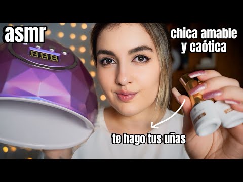 asmr te HAGO las UÑAS a domicilio Ale ASMR español roleplay