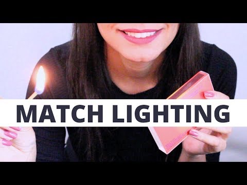 ASMR MATCH LIGHTING 🔥