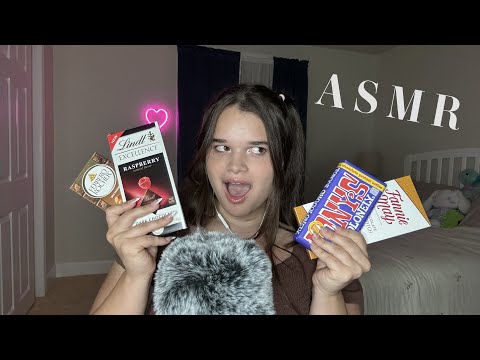 ASMR Chocolate Tapping, Scratching, and Nibbling Triggers!