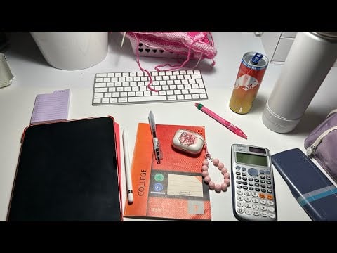 Random asmr with stuff on my desk