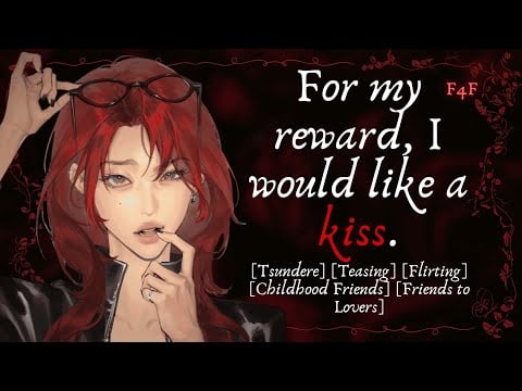 [F4F] [ASMR RP] Your best friend purposefully distracts you (Teasing) (Friends to Lovers) (Tsundere)