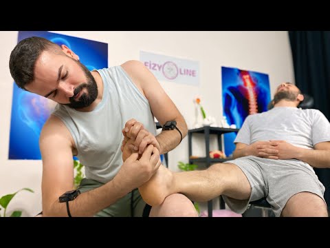 Asmr Massage - Foot, leg and knee