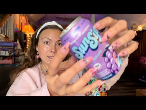 asmr/ VERY chatty product EMPTIES haul 🍇 🐷 🧡