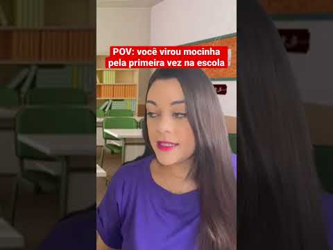 POV: você virou mocinha pela primeira vez na escola #shorts