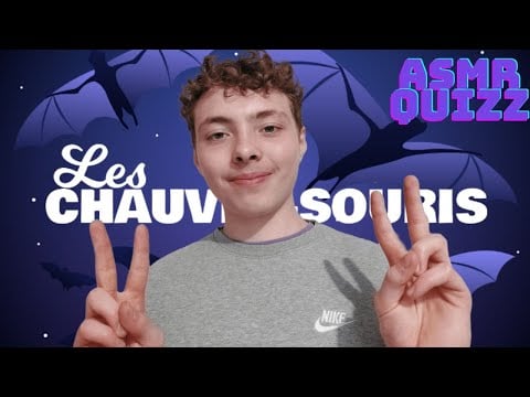 ASMR FR:🐒Quizz sur les Chauves-souris🐒