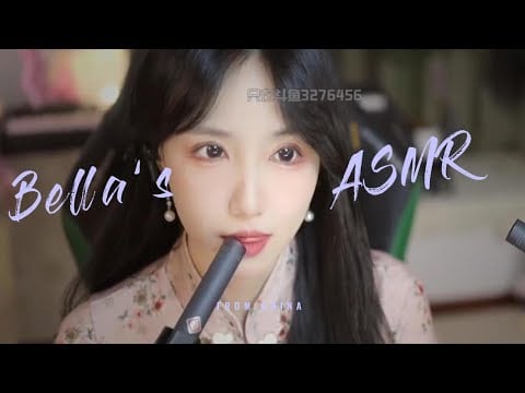 【贝拉小姐姐 ASMR】3d运镜，双倍快乐，摩擦