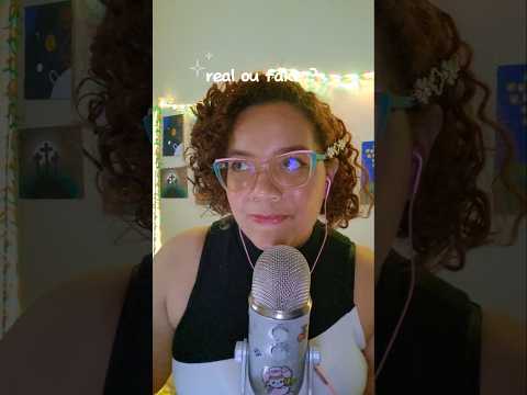 real or fake ?! 😱 #asmr #relax #realorfake #asmrvideo #asmrsounds