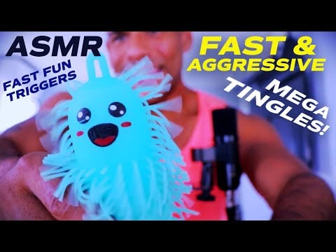 🔥 Mukbang ASMR: Fast & Aggressive Triggers for Tingle Overload! 🎧🍜