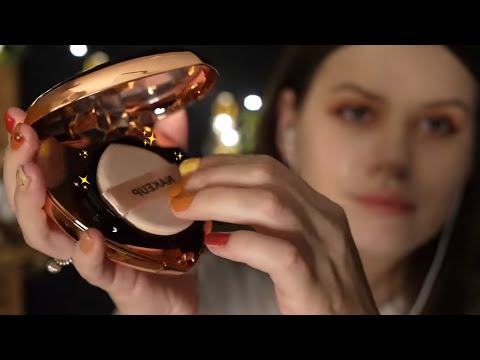 ASMR ROLPLAY MAQUILLAJE DE OTOÑO 🍂 asmr rolplay maquillaje en español