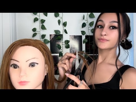 ASMR| You go to the BEST hair salon for a HAIRCUT?? 💇🏻‍♀️
