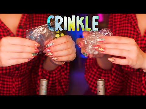 ASMR Crinkle Sounds 💎 No Talking, Rode Nt5