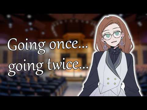 Bidding At The Relaxed Auction (ASMR Roleplay) [F4A]
