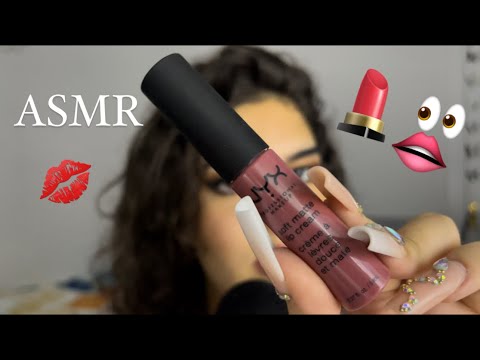 ASMR | TE ENSEÑO MIS LABIALES 💄💋