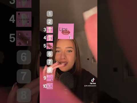 ASMR- Classement maquillage 💄