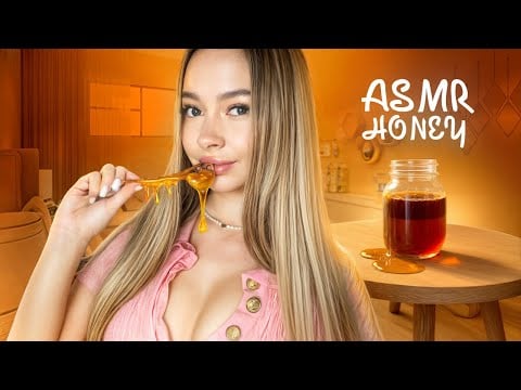 ASMR Honey 🍯 Sticky Triggers for Sleep & Deep Relaxation 🌙