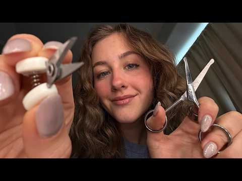 ASMR Giving You a Tiny Haircut While You Sleep 😴 Soft Snips & Personal Attention