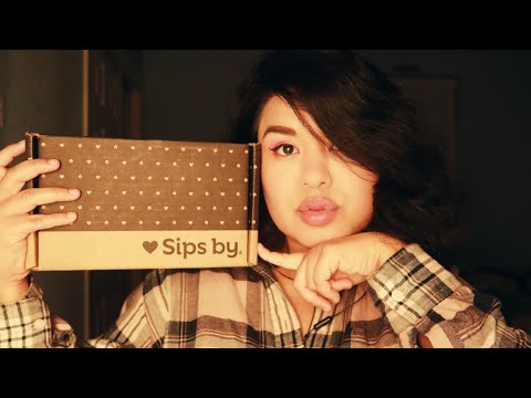 ASMR Unboxing My Sips by Box