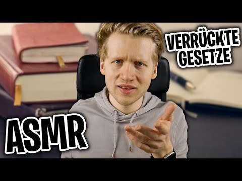 ASMR | Die skurrilsten Gesetze auf der Welt! (Fakten/Ramble)