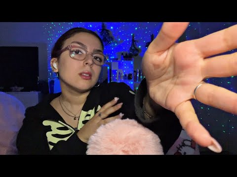 ASMR for quick sleep | fast hand movements and mouth sounds