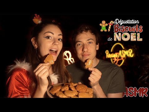 ♡ ASMR  - Dégustation des geateaux de Noël avec @SardocheLol  ♡