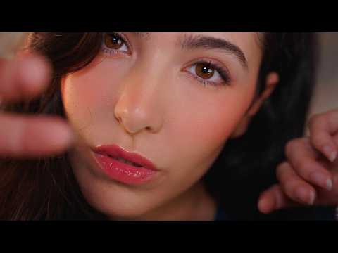 ASMR Up Close Mouth Sounds & Face Touching That Will Put You to Sleep ✨